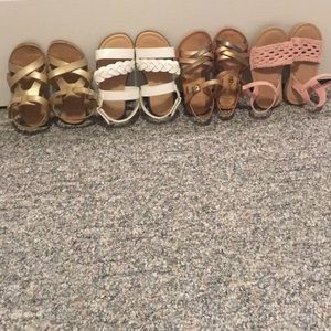 Bundle of cute sandals